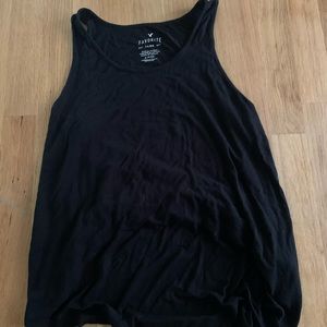 American Eagle Black Tank